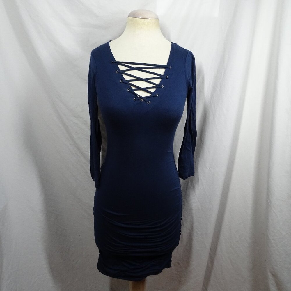 Velvet by Graham & Spencer Women Blue Dress Size XS